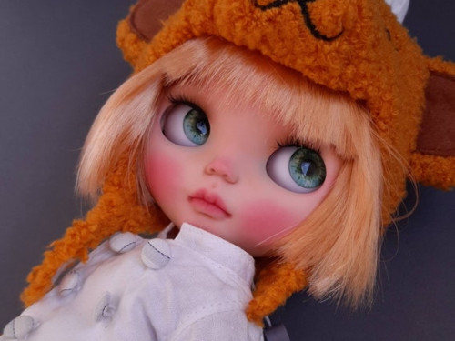 Exclusive Custom SBL Takara Blythe Doll, OOAK Blythe doll Valerie by DuduToyFactory