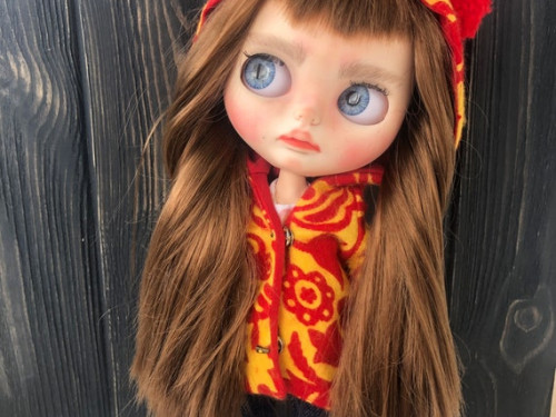 Custom Blythe Doll by VintageFairytail