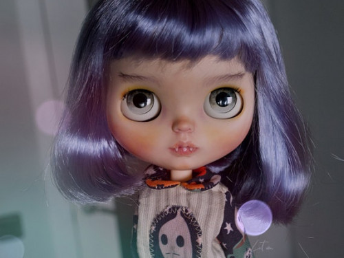 Adopted- Blythe custom- Ooak vampire doll by LeTVonDolls