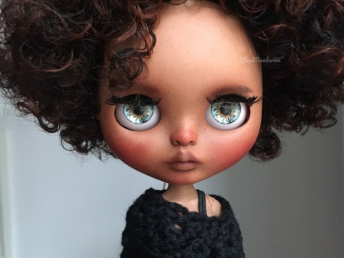 OOAK Blythe doll original custom by MissMandarine by MissMandarineBlythe