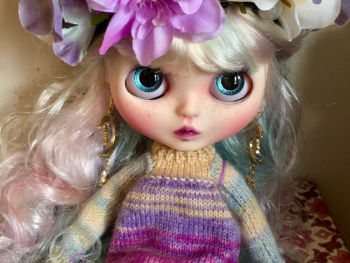 Custom Blythe Doll Factory OOAK “Olwen” by Dollypunk21 Plus Free set of hands! by Dollypunk21
