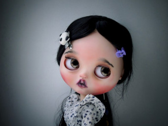 Blythe custom doll blythe TBL Puppe blythe Ooak doll custom blythe doll birthday gift for daughter Collectible doll by MariGerd