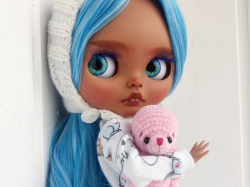 Custom Blythe doll Malvina by StrawberryshopRU