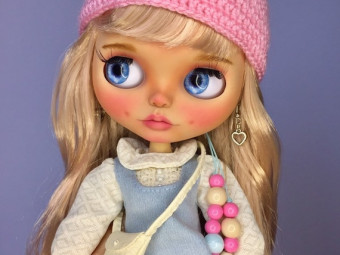 blythe doll ,custom blythe doll,blythe, custom blythe, home gifts for her, ooak doll, gift for her, gift for woman, art doll,home decor doll by Thingsbynur