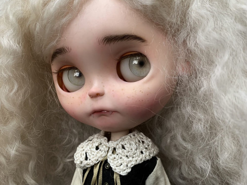 Little vampire Blythe doll/Custom Blythe doll by SofiNika