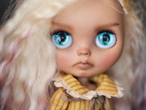 Custom Blythe doll Polina by PanteraDolls