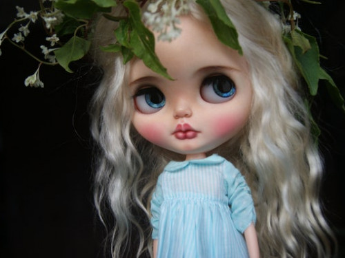Angie, custom original blythe doll by AlmondDoll