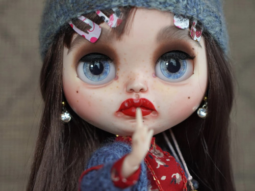 Ooak blythe doll Bella by Matups