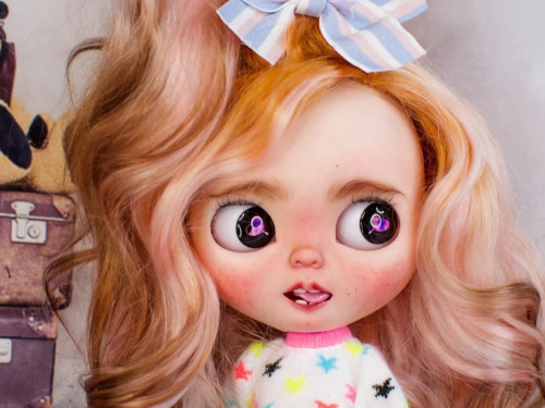 Sonya Custom Blythe Doll by DjaniDollsShop