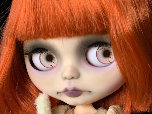 Samantha Blythe Custom Doll Ooak Gothic Ghost by Carolinarepaints