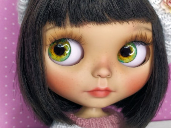 Custom Blythe Doll by JanisasCouture