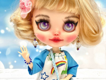 Custom Blythe Doll by MoniCraftsShop
