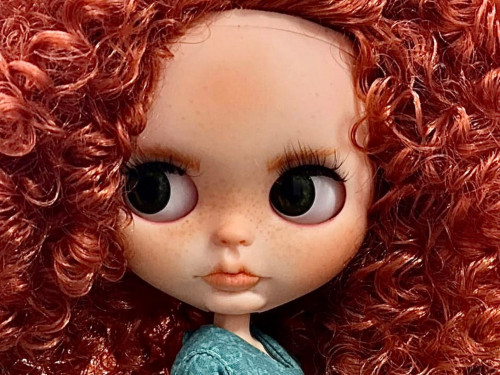 Blythe Custom Doll Merida by LittleDollsByIza