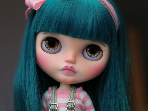 Eden – custom Blythe Doll by BlueButterflyDolls