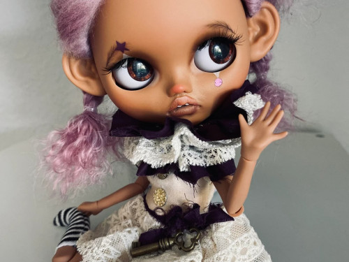 Custom Clown Blythe "Lilu" Doll by HeyMatti