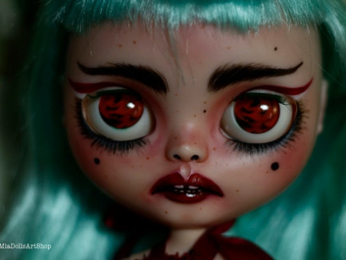 LU. Custom Blythe Doll by MIAdollsArtshop