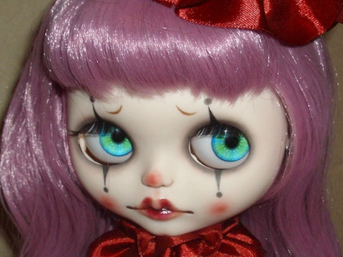 Adorable Clown Blythe doll Factory Custom by ReMiDolls
