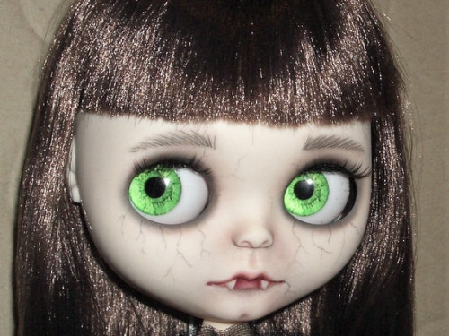 Sweet Vampire Blythe doll Factory Custom Fake OOAK by ReMiDolls