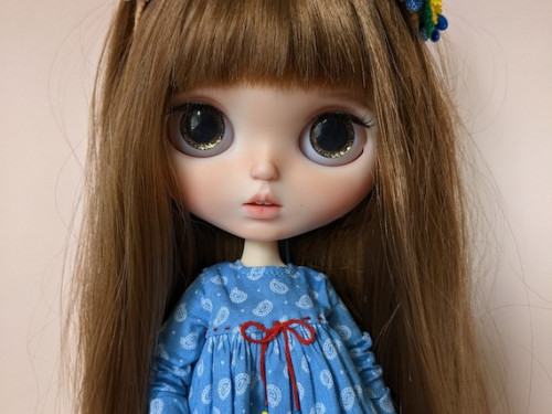 Sold out! Blythe doll custom ooak, Ukrainian girl by BlytheForYou