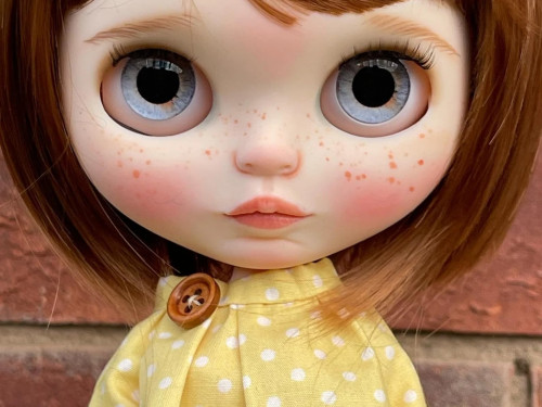Custom Blythe Doll with Jointed body & Custom Wig by PicimenClub