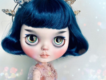 Saphira OOAK Custom Blythe Doll by MikiArtShop