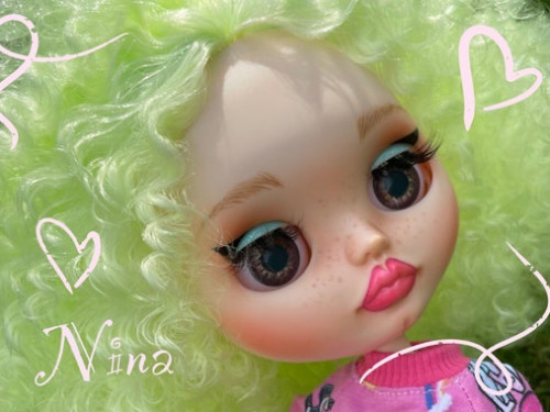 Custom Blythe Doll Nina by RagdollCreative