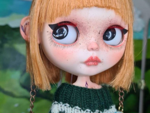 Custom Blythe Doll by Juniperscarousel