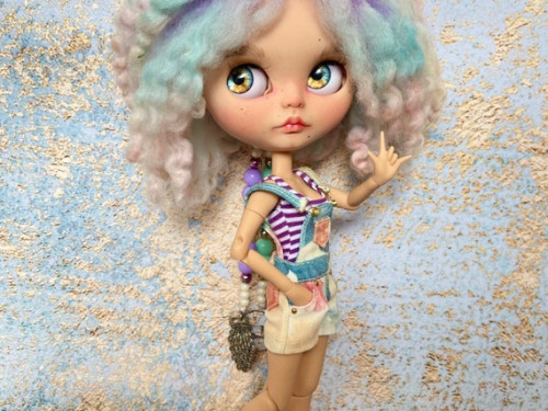 Blythe doll custom Summer by KattySuzume