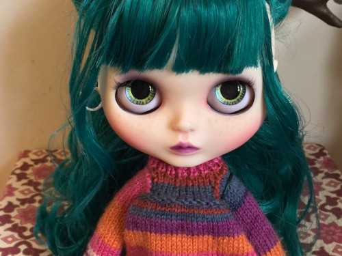Custom Blythe Doll Factory OOAK “Nicole” by Dollypunk21