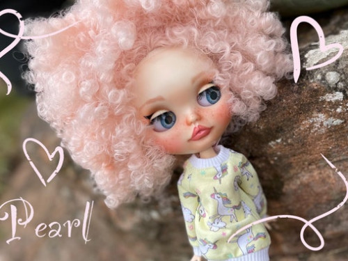 Custom Blythe Doll Pearl by RagdollCreative