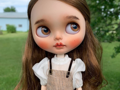 Adeline Custom Blythe Doll by edithlebeau