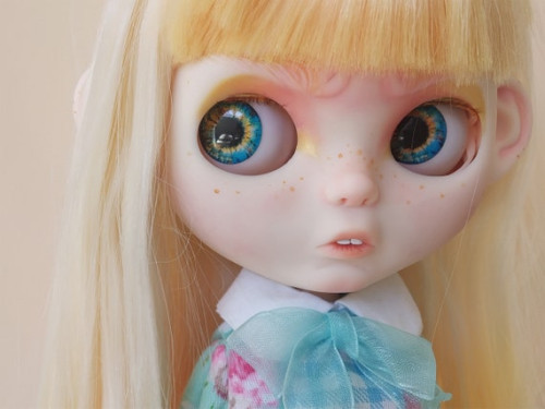 Custom Blythe Doll – Angry Blythe by OoakieDolls