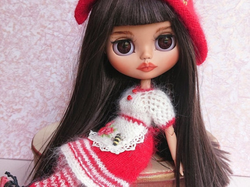 Blythe doll custom, thingsbynur by SweetieBlytheDolls