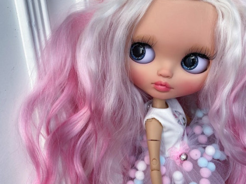 Melly Custom Blythe Doll by collectibleblythe