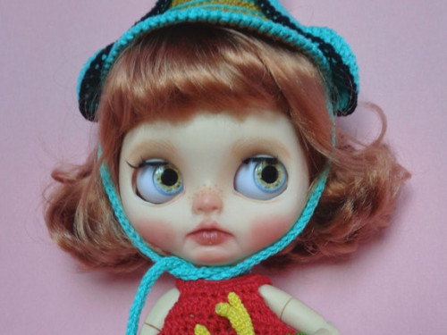 Ooak Custom Blythe doll Lottie, aspiring entomologist by Blythetinyworlds