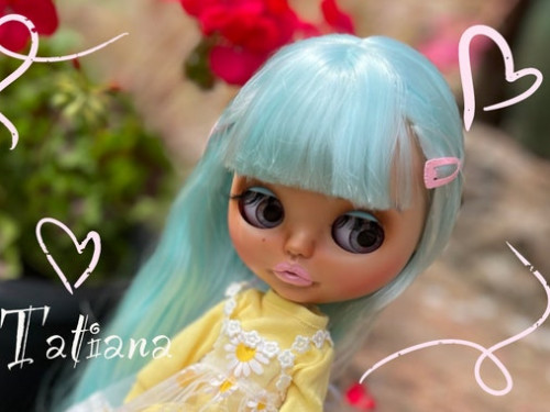 OOAK Custom Blythe Doll Tatiana by RagdollCreative