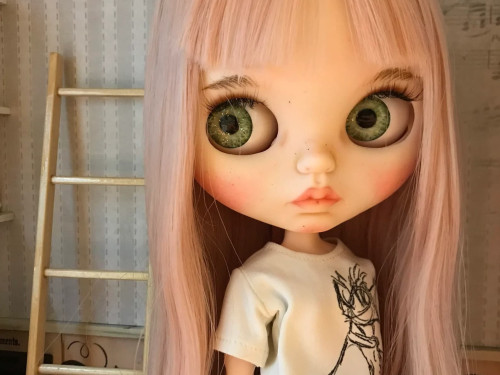 Custom Blythe doll Towa by Cherryblossoms0404