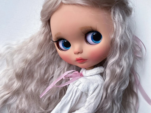 Custom Blythe Doll Moonie by collectibleblythe