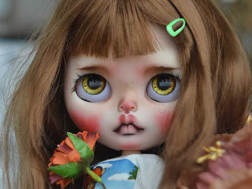 Tata – Custom Blythe Doll by BlytheMyDreams