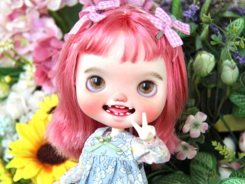 Custom Blythe Doll by sellingbyaki