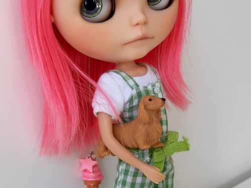 Custom Blythe Doll by Aglaepetitefee