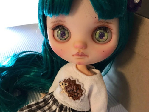 Custom Middie Blythe doll 〜Akari by Cherryblossoms0404