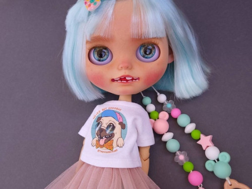 Blythe OOAK custom doll Kalina by DuduToyFactory