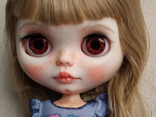 Custom Blythe Doll by marycatblythe