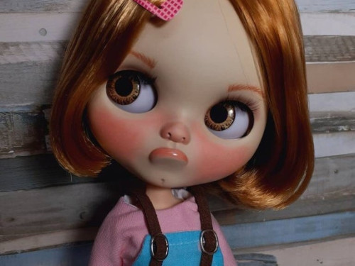 Custom Blythe Doll by MinniAnnaDolls